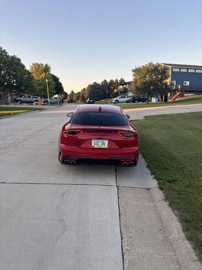 Red 2019 Kia Stinger GT