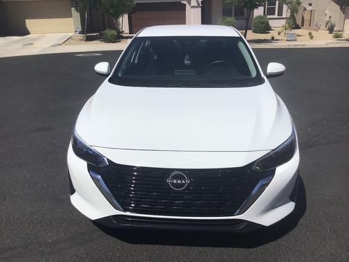 White 2025 Nissan Sentra S