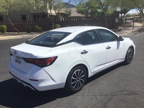 White 2025 Nissan Sentra S