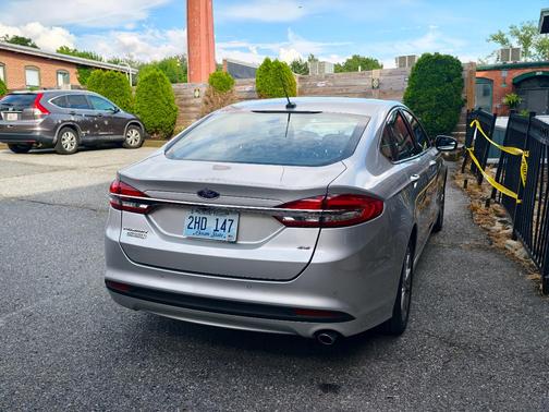 Silver 2017 Ford Fusion Energi SE Luxury