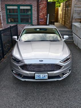 Silver 2017 Ford Fusion Energi SE Luxury