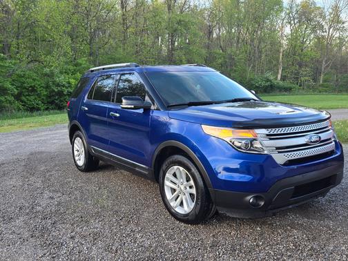 Blue 2015 Ford Explorer XLT