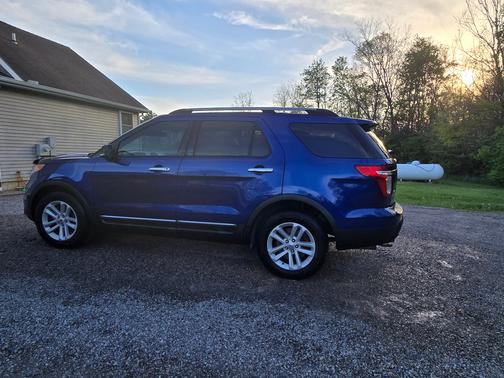 Blue 2015 Ford Explorer XLT