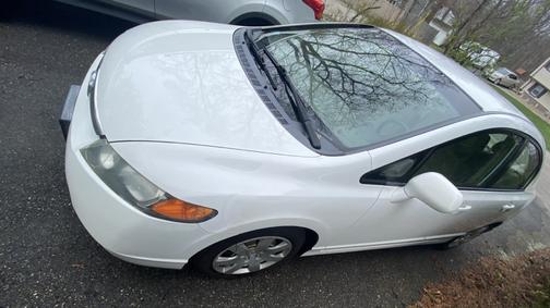 White 2008 Honda Civic LX
