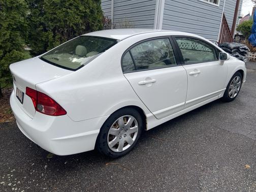 White 2008 Honda Civic LX