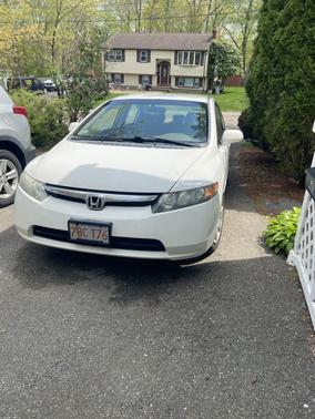 White 2008 Honda Civic LX