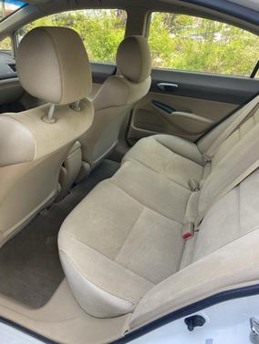White 2008 Honda Civic LX