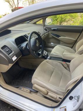White 2008 Honda Civic LX