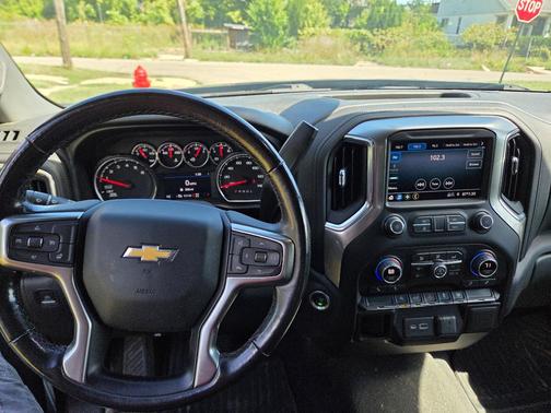 Blue 2021 Chevrolet Silverado 1500 LT