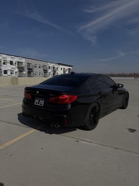 Black 2019 BMW M5 Competition