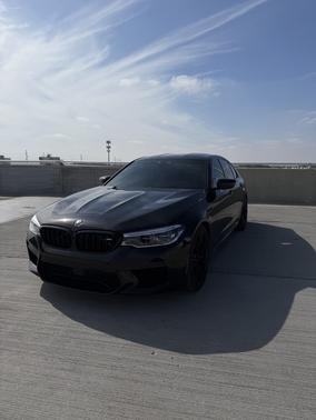 Black 2019 BMW M5 Competition