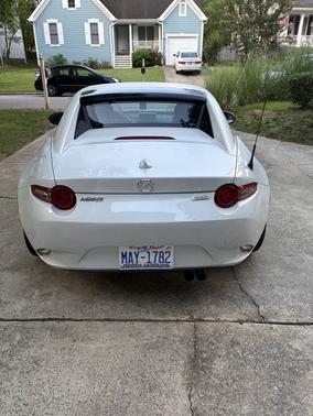 White 2017 Mazda MX-5 Miata RF Grand Touring