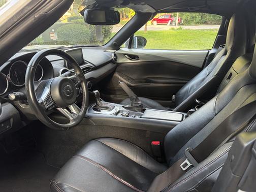 White 2017 Mazda MX-5 Miata RF Grand Touring