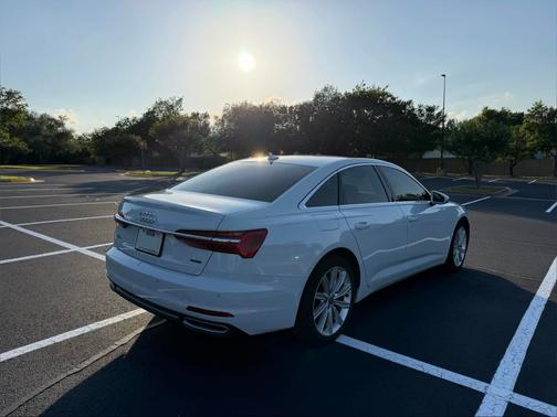 White 2019 Audi A6 45 Premium
