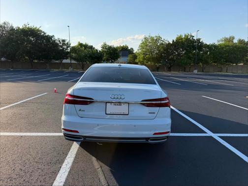 White 2019 Audi A6 45 Premium