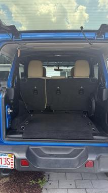 Blue 2021 Jeep Wrangler Unlimited Sahara