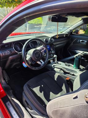 Red 2021 Ford Mustang EcoBoost