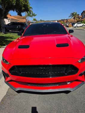 Red 2021 Ford Mustang EcoBoost