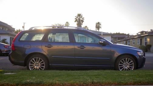 Blue 2008 Volvo V50 T5