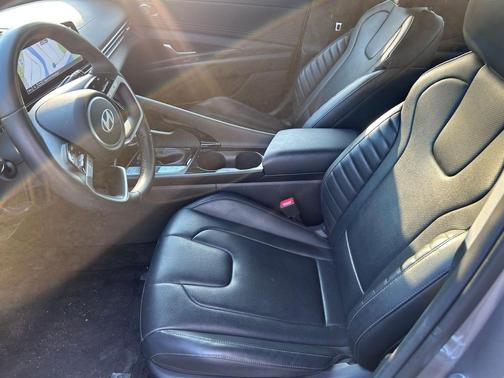 Silver 2025 Hyundai ELANTRA HEV Limited