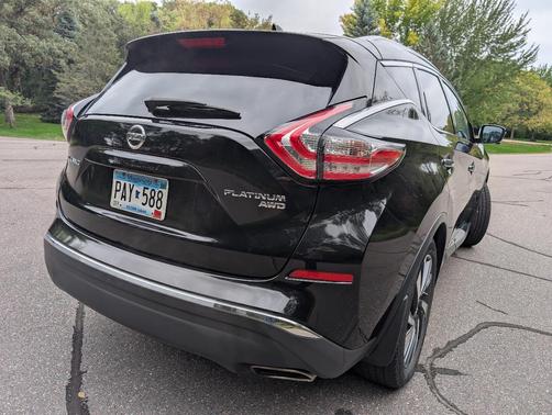 Black 2016 Nissan Murano Platinum