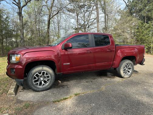 Red 2018 GMC Canyon All Terrain