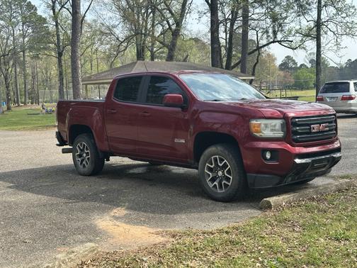Red 2018 GMC Canyon All Terrain