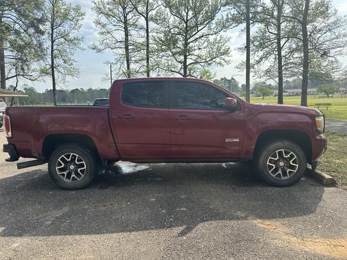 Red 2018 GMC Canyon All Terrain