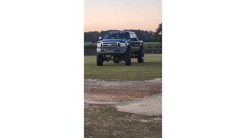 Blue 2006 Ford F-250 XL Crew Cab Super Duty