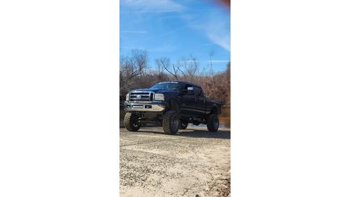 Blue 2006 Ford F-250 XL Crew Cab Super Duty