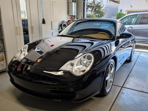 Black 2002 Porsche 911 911 Carrera