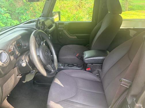 Black 2013 Jeep Wrangler Sport
