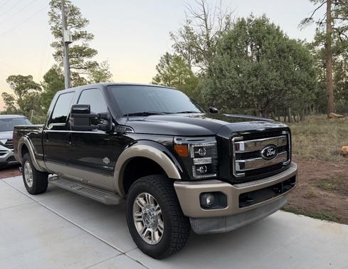 Black 2012 Ford F-250 King Ranch