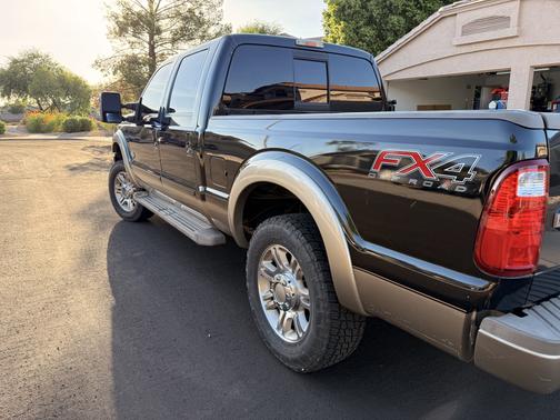 Black 2012 Ford F-250 King Ranch