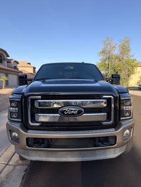 Black 2012 Ford F-250 King Ranch