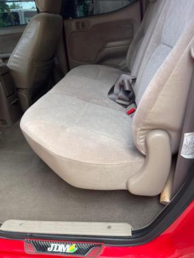 Red 2001 Toyota Tacoma Double Cab