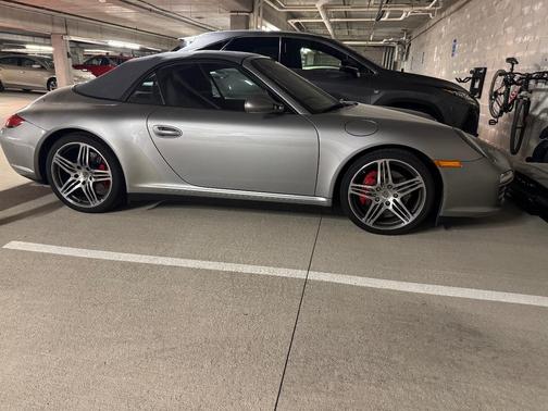 Silver 2009 Porsche 911 911 Carrera 4S Cabriolet