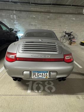 Silver 2009 Porsche 911 911 Carrera 4S Cabriolet