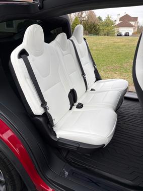 Red 2019 Tesla Model X Performance