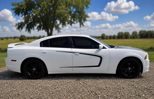 White 2012 Dodge Charger SE