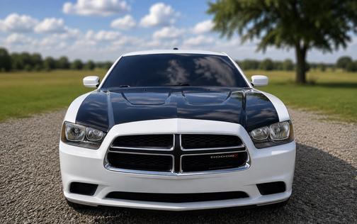 White 2012 Dodge Charger SE