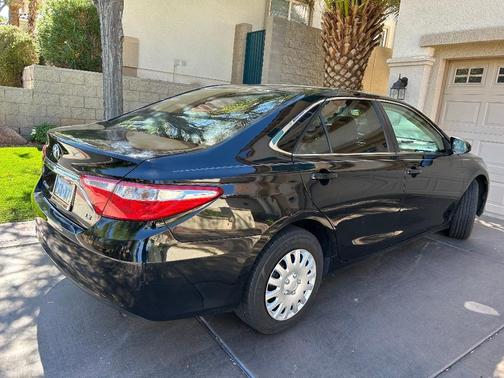 Black 2017 Toyota Camry LE