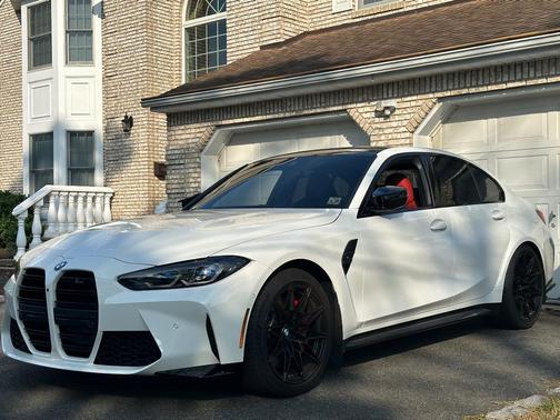 White 2024 BMW M3 Competition xDrive