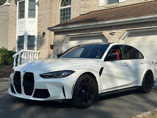 White 2024 BMW M3 Competition xDrive