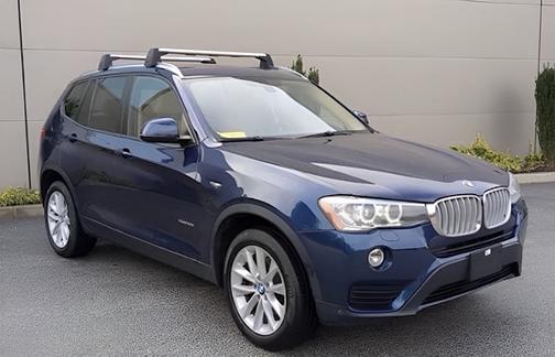 Blue 2016 BMW X3 xDrive28i