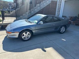 Silver 1993 Toyota MR2 Base