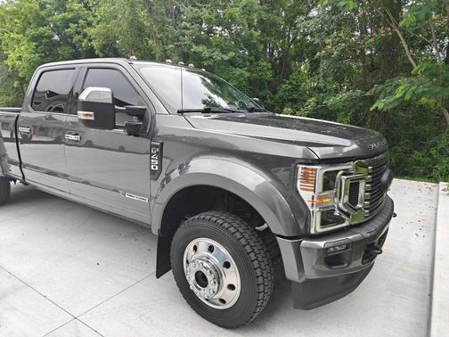 Gray 2020 Ford F-450 Platinum