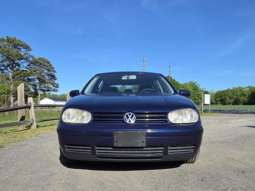 Blue 2002 Volkswagen Golf GLS TDI