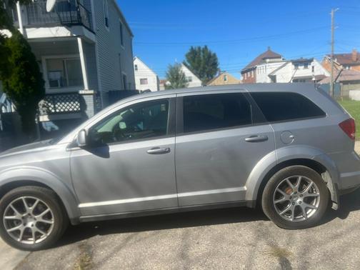 Silver 2015 Dodge Journey R/T