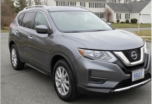 Gray 2020 Nissan Rogue Sport SV